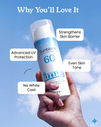 Why You’ll Love It: Advanced UV Protection, Strengthens Skin BarrierNo White Cast,Even Skin Tone